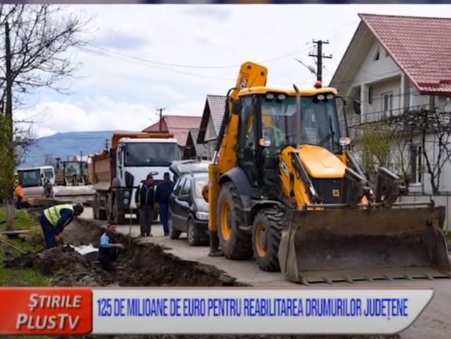 125 DE MILIOANE DE EURO PENTRU REABILITAREA DRUMURILOR JUDEȚENE