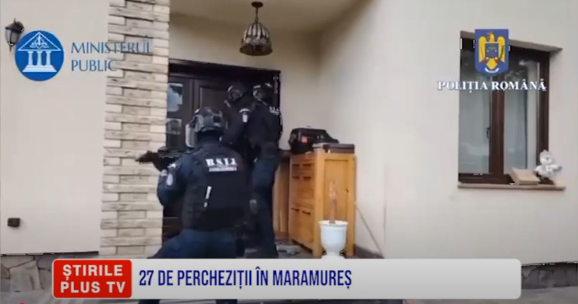 27 DE PERCHEZIȚII ÎN MARAMUREȘ
