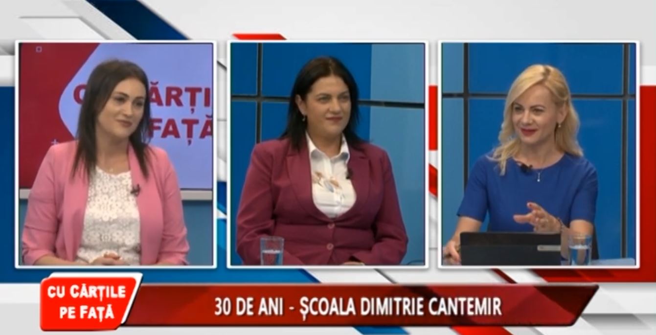 CU CĂRȚILE PE FAȚĂ - 30 DE ANI - ȘCOALA DIMITRIE CANTEMIR