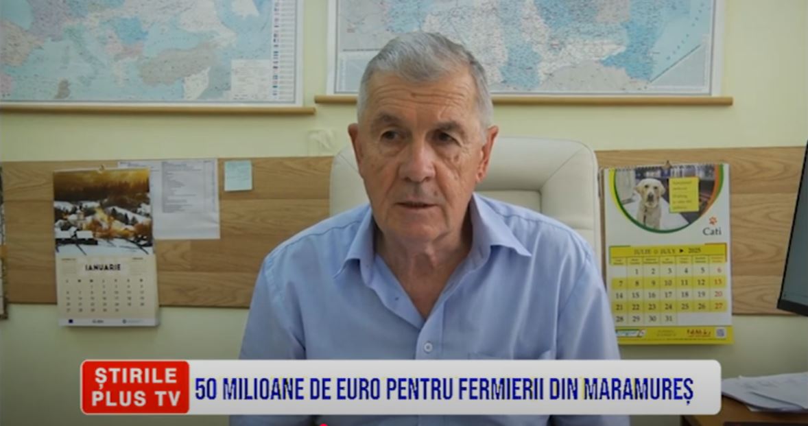 50 MILIOANE DE EURO PENTRU FERMIERII DIN MARAMUREȘ