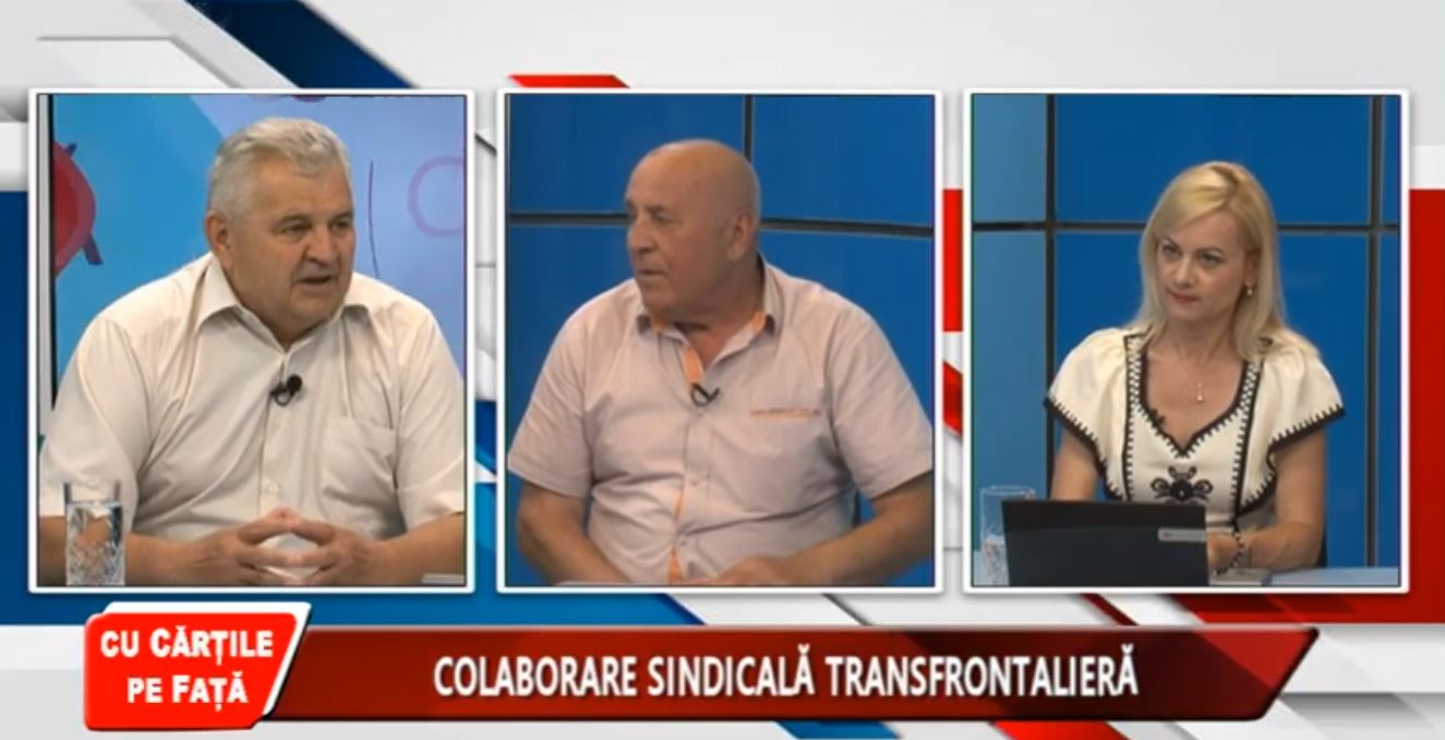 CU CĂRȚILE PE FAȚĂ - COLABORARE SINDICALĂ TRANSFRONTALIERĂ