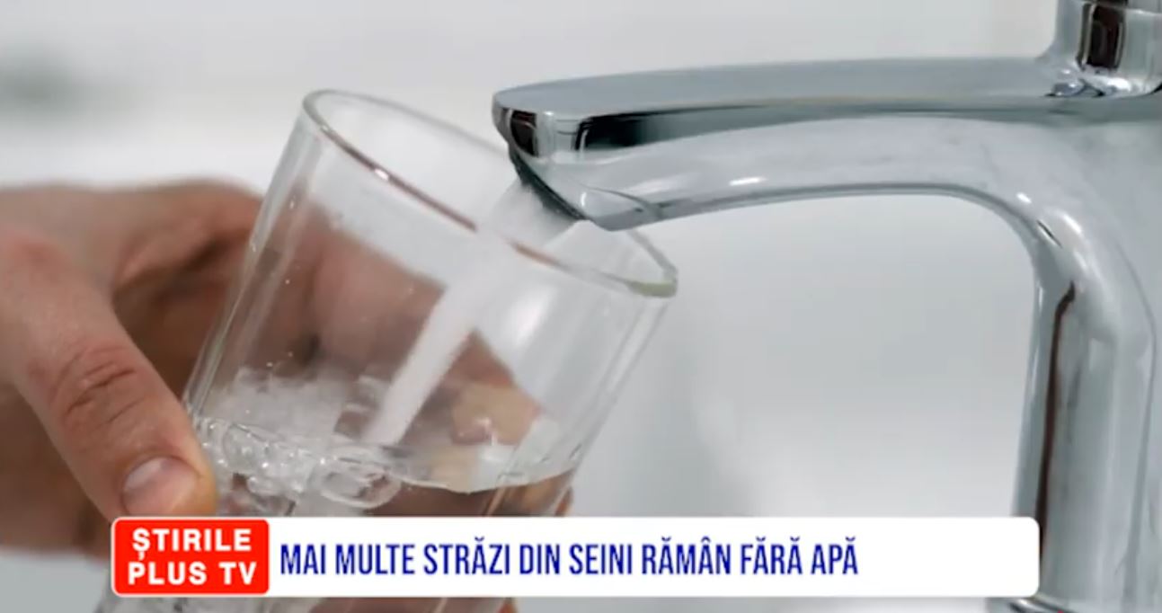 MAI MULTE STRĂZI DIN SEINI RĂMÂN FĂRĂ APĂ