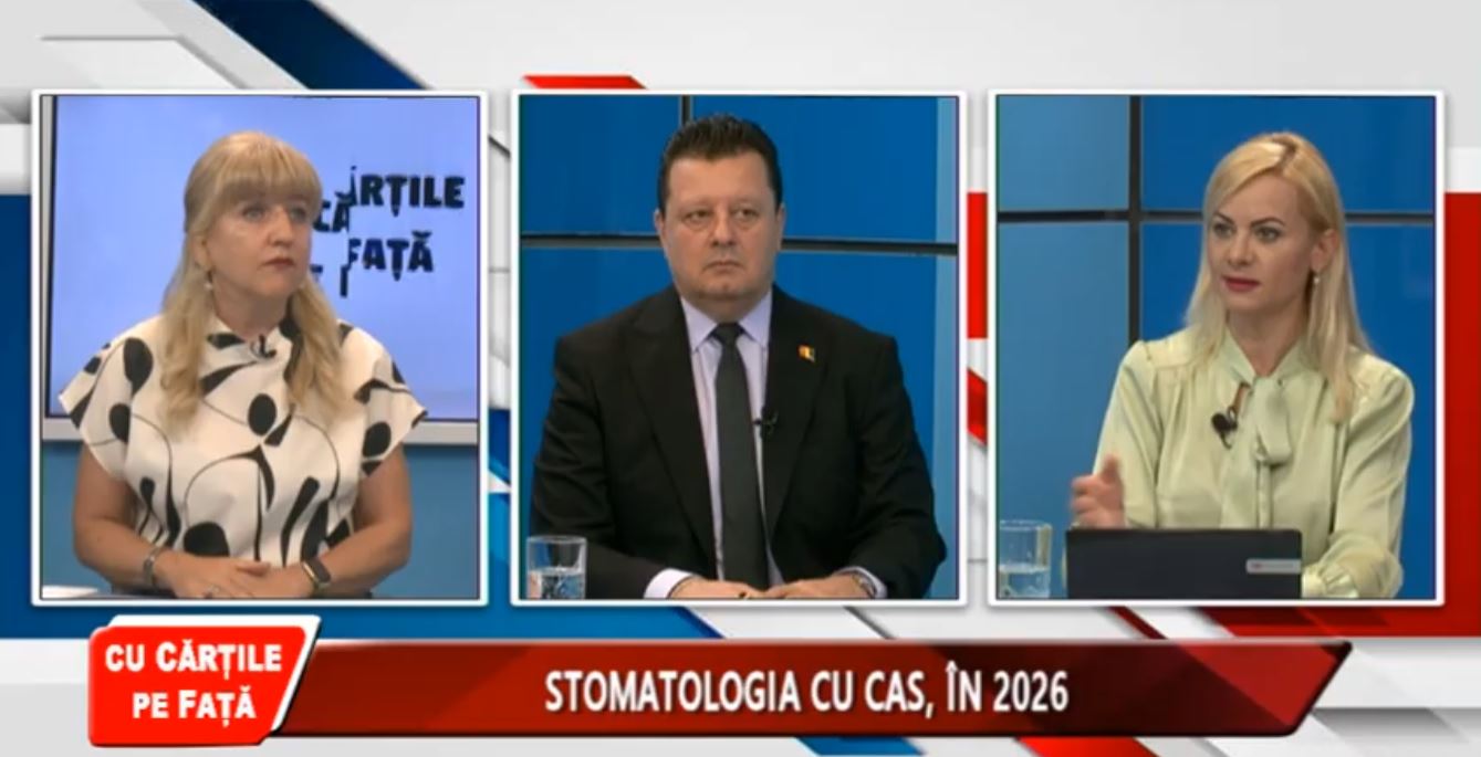CU CĂRȚILE PE FAȚĂ - STOMATOLOGIA CU CAS, ÎN 2026