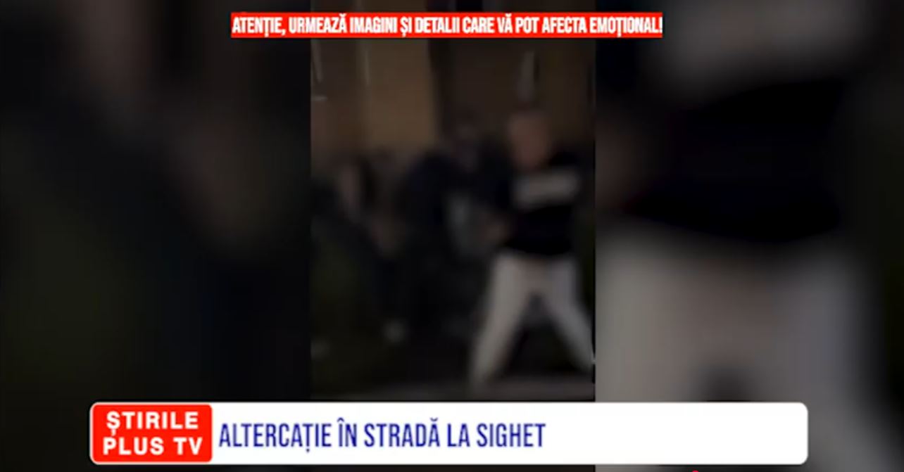 ALTERCAȚIE ÎN STRADĂ LA SIGHET