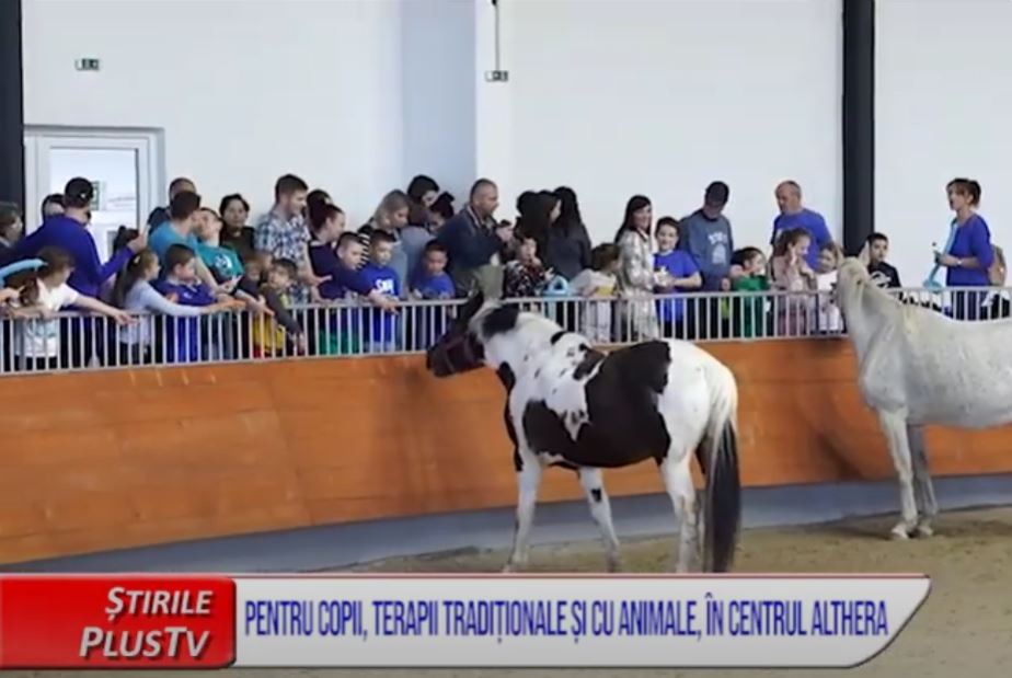 PENTRU COPII, TERAPII TRADIȚIONALE ȘI CU ANIMALE, ÎN CENTRUL ALTHERA