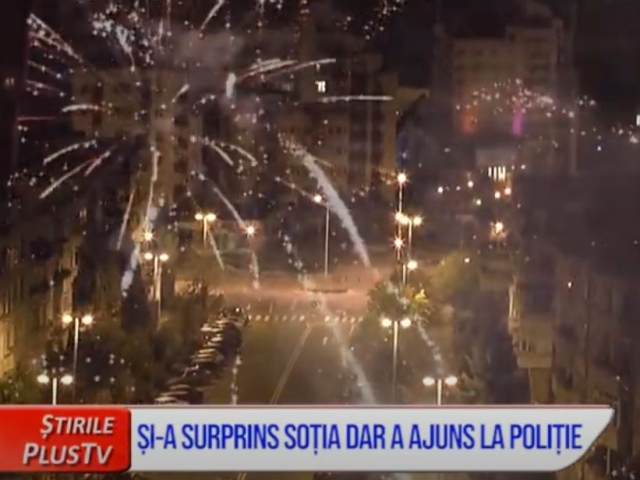 ȘI-A SURPRINS SOȚIA, DAR A AJUNS LA POLIȚIE