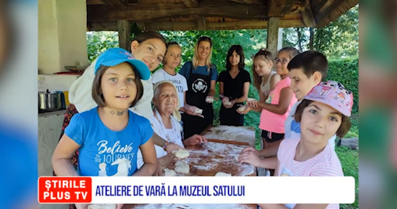 ATELIERE DE VARĂ LA MUZEUL SATULUI