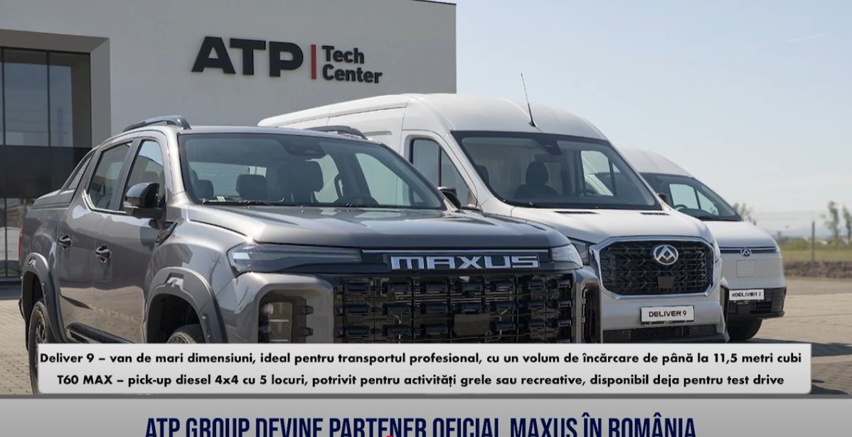 ATP GROUP DEVINE PARTENER OFICIAL MAXUS ÎN ROMÂNIA