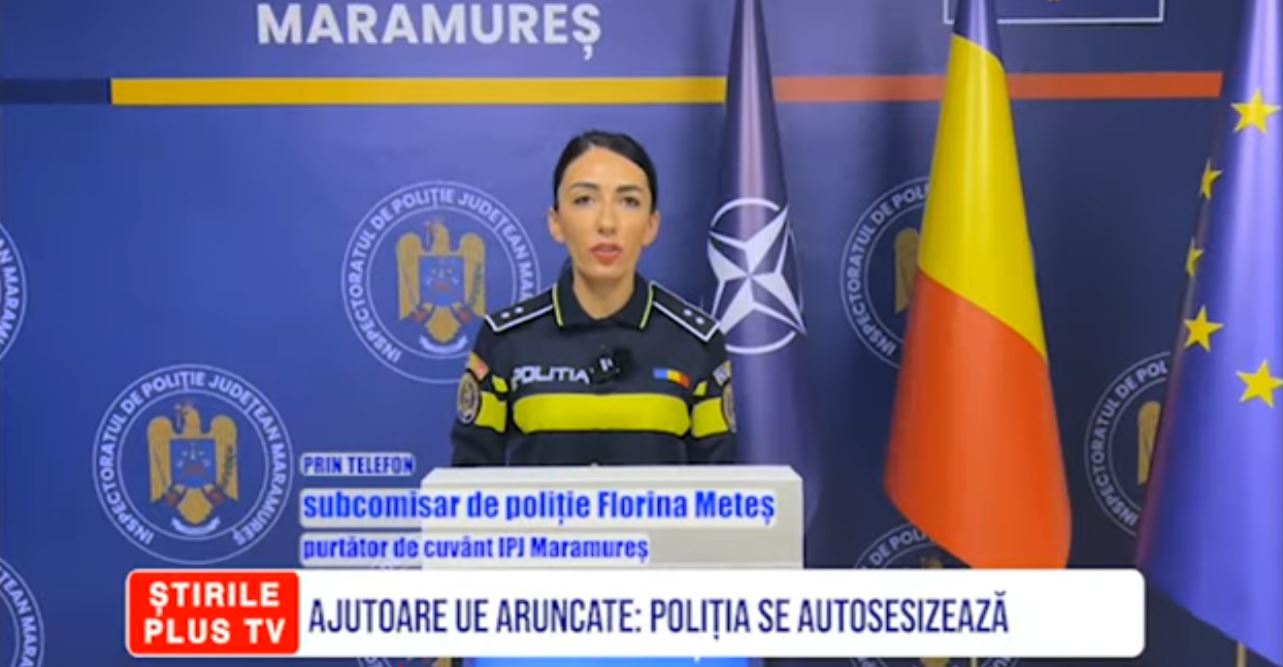 AJUTOARE UE ARUNCATE: POLIȚIA SE AUTOSESIZEAZĂ