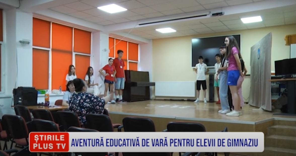 AVENTURĂ EDUCATIVĂ DE VARĂ PENTRU ELEVII DE GIMNAZIU