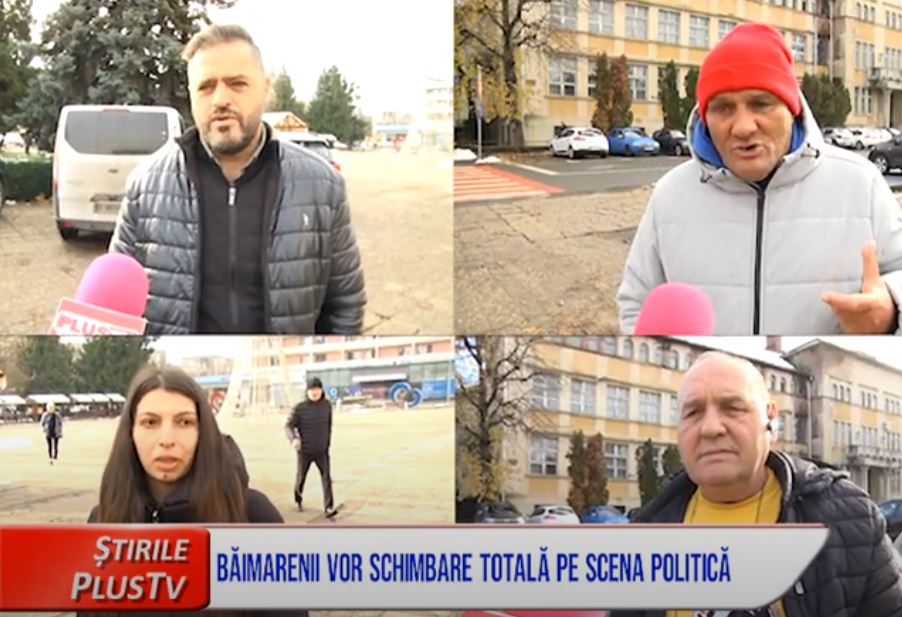 BĂIMARENII VOR SCHIMBARE TOTALĂ PE SCENA POLITICĂ