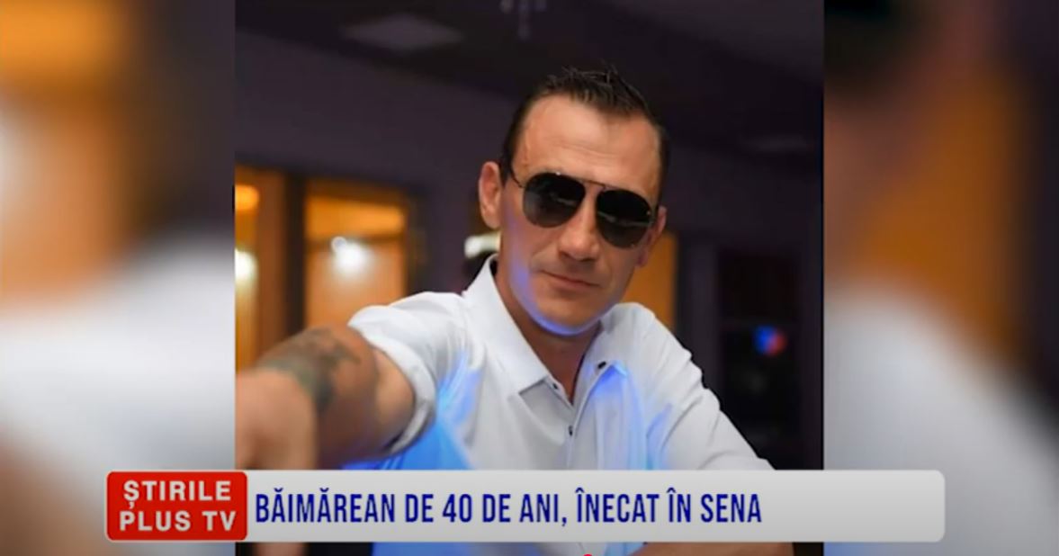 BĂIMĂREAN DE 40 DE ANI, ÎNECAT ÎN SENA