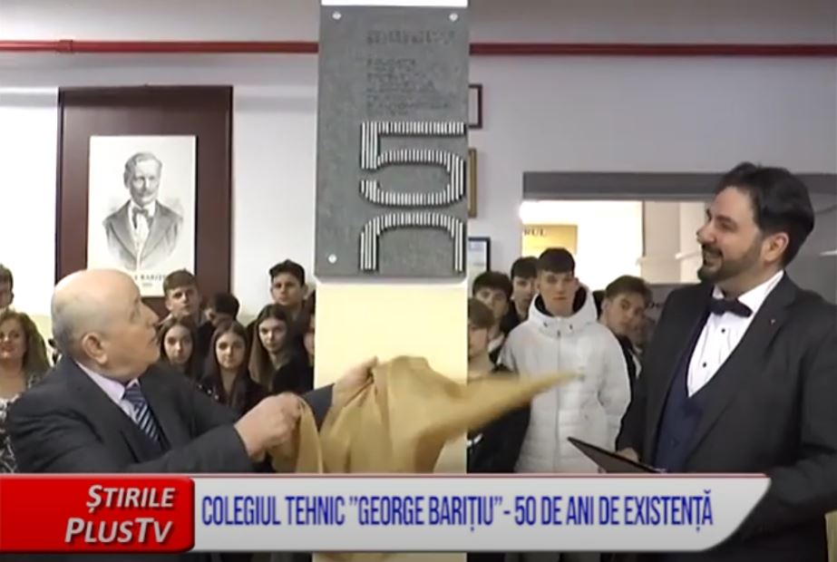 COLEGIUL TEHNIC ”GEORGE BARIȚIU”- 50 DE ANI DE EXISTENȚĂ