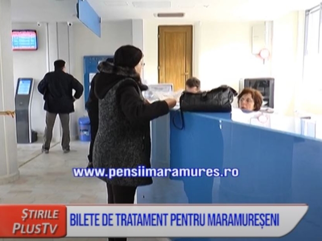 BILETE DE TRATAMENT PENTRU MARAMUREȘENI