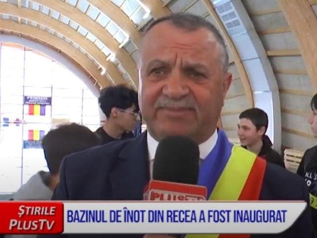 BAZINUL DE ÎNOT DIN RECEA A FOST INAUGURAT