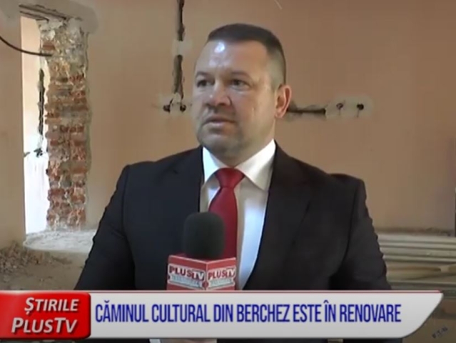 CĂMINUL CULTURAL DIN BERCHEZ ESTE ÎN RENOVARE