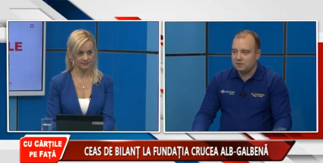 CU CĂRȚILE PE FAȚĂ - CEAS DE BILANȚ LA FUNDAȚIA CRUCEA ALB-GALBENĂ