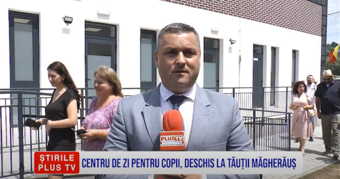CENTRU DE ZI PENTRU COPII, DESCHIS LA TĂUȚII MĂGHERĂUȘ