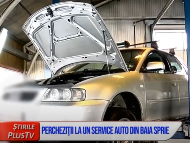 PERCHEZIȚII LA UN SERVICE AUTO DIN BAIA SPRIE