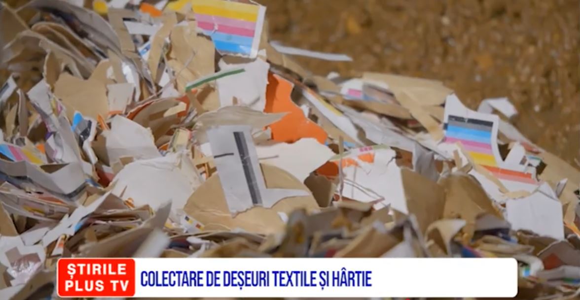 COLECTARE DE DEȘEURI TEXTILE ȘI HÂRTIE