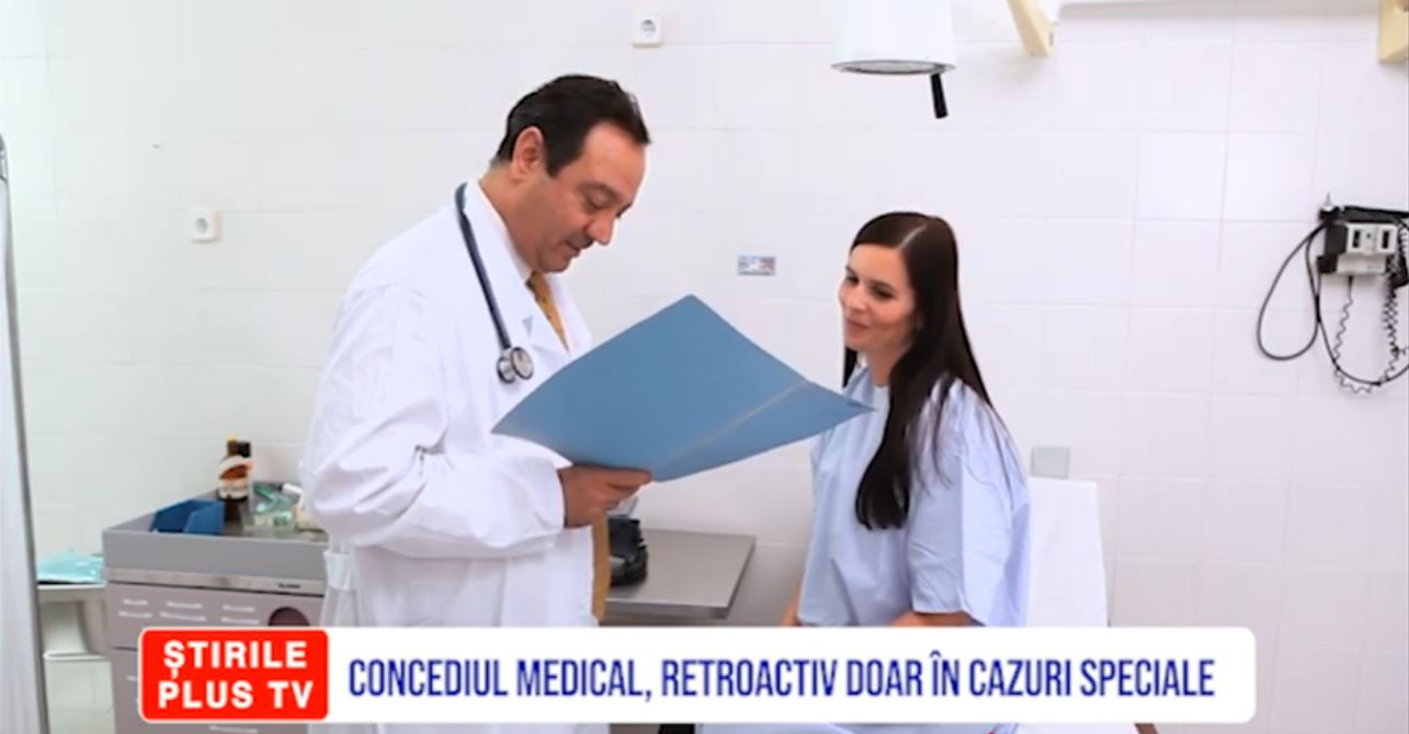 CONCEDIUL MEDICAL, RETROACTIV DOAR ÎN CAZURI SPECIALE