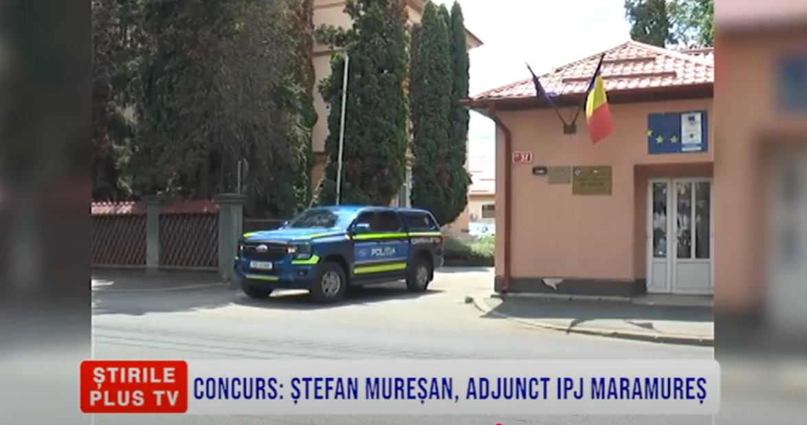 CONCURS: ȘTEFAN MUREȘAN, ADJUNCT IPJ MARAMUREȘ