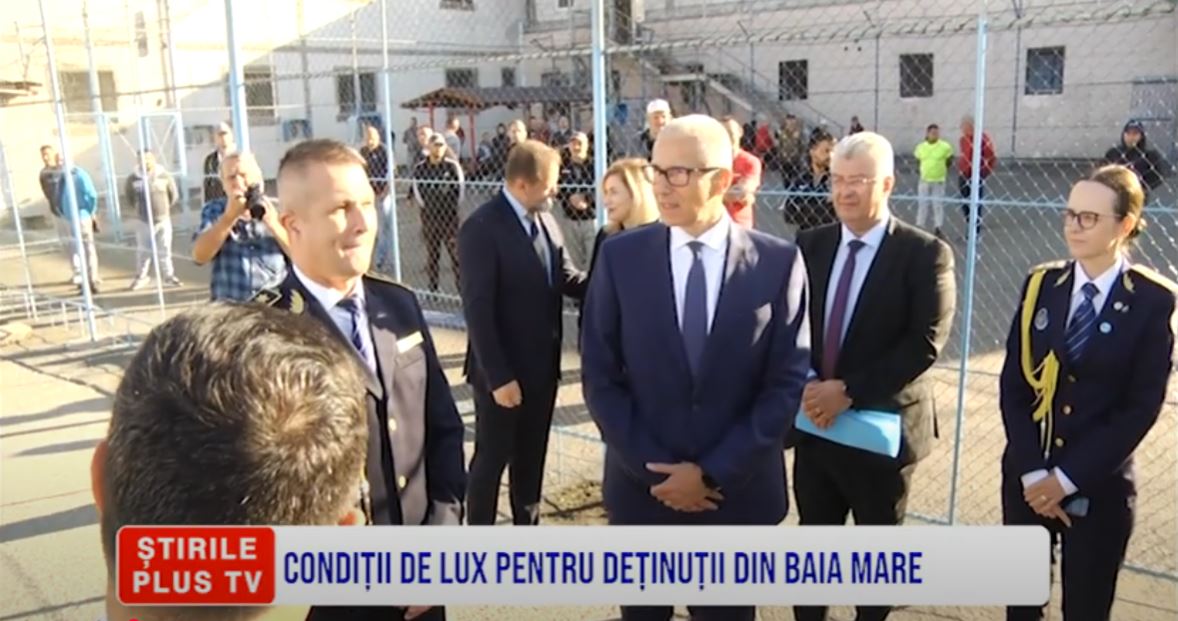 CONDIȚII DE LUX PENTRU DEȚINUȚII DIN BAIA MARE
