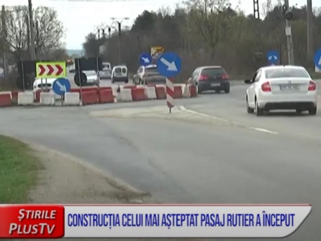 CONSTRUCȚIA CELUI MAI AȘTEPTAT PASAJ RUTIER A ÎNCEPUT