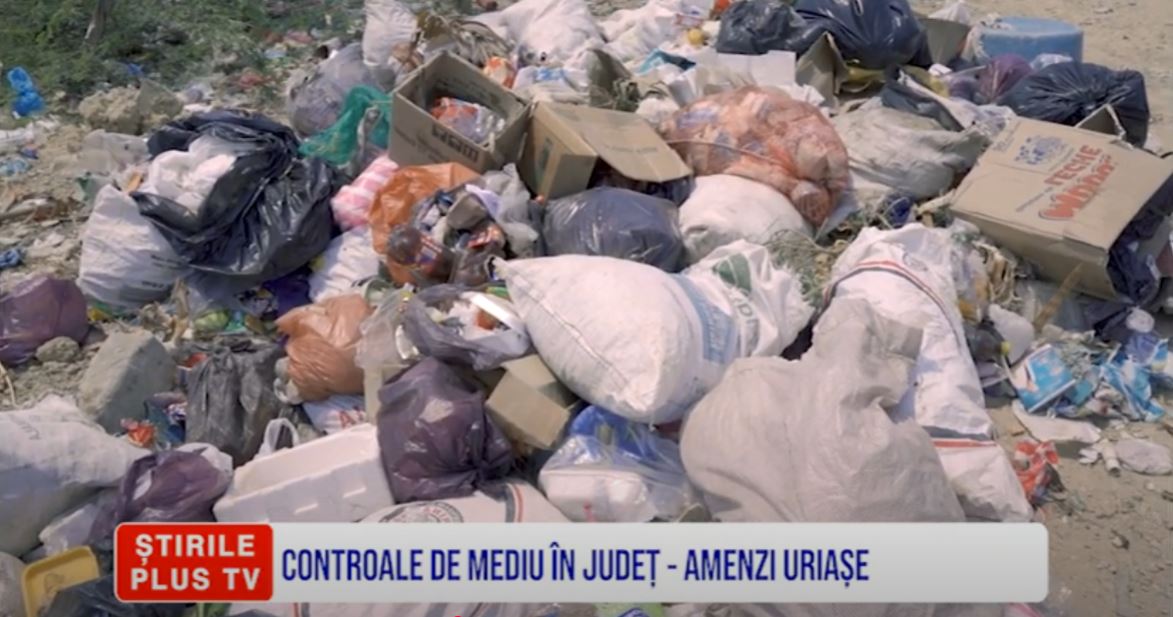 CONTROALE DE MEDIU ÎN JUDEȚ - AMENZI URIAȘE