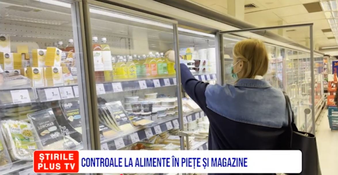 CONTROALE LA ALIMENTE ÎN PIEȚE ȘI MAGAZINE