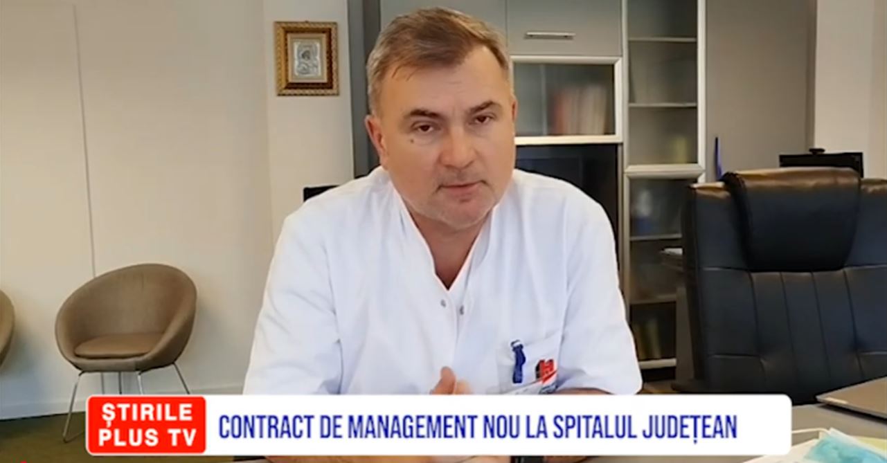 CONTRACT DE MANAGEMENT NOU LA SPITALUL JUDEȚEAN