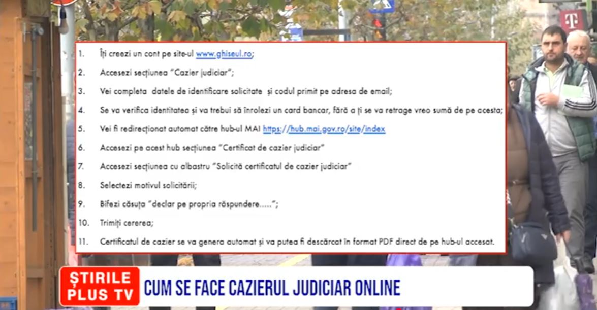 CUM SE FACE CAZIERUL JUDICIAR ONLINE