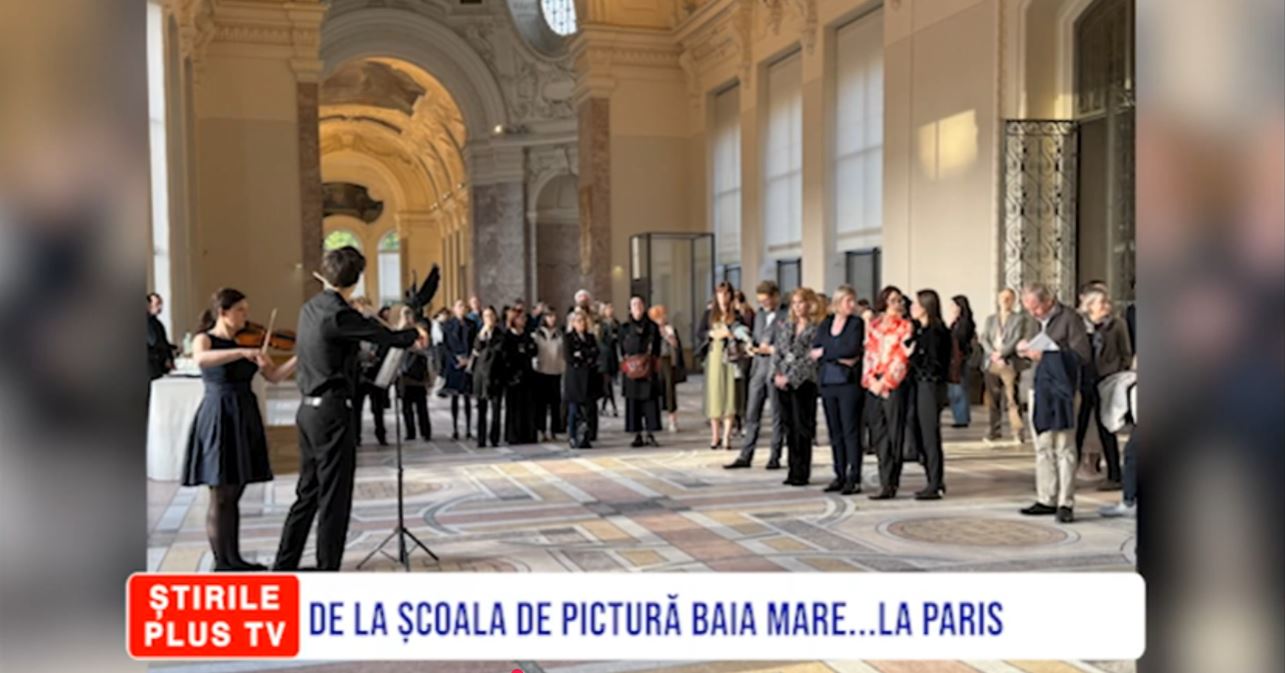 DE LA ȘCOALA DE PICTURĂ BAIA MARE...LA PARIS