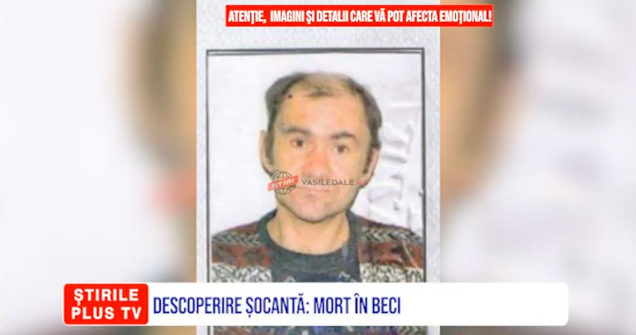 DESCOPERIRE ȘOCANTĂ: MORT ÎN BECI