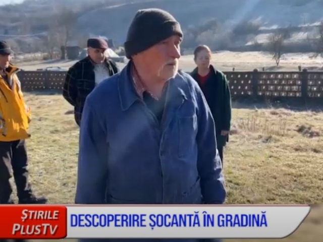 DESCOPERIRE ȘOCANTĂ ÎN GRADINĂ