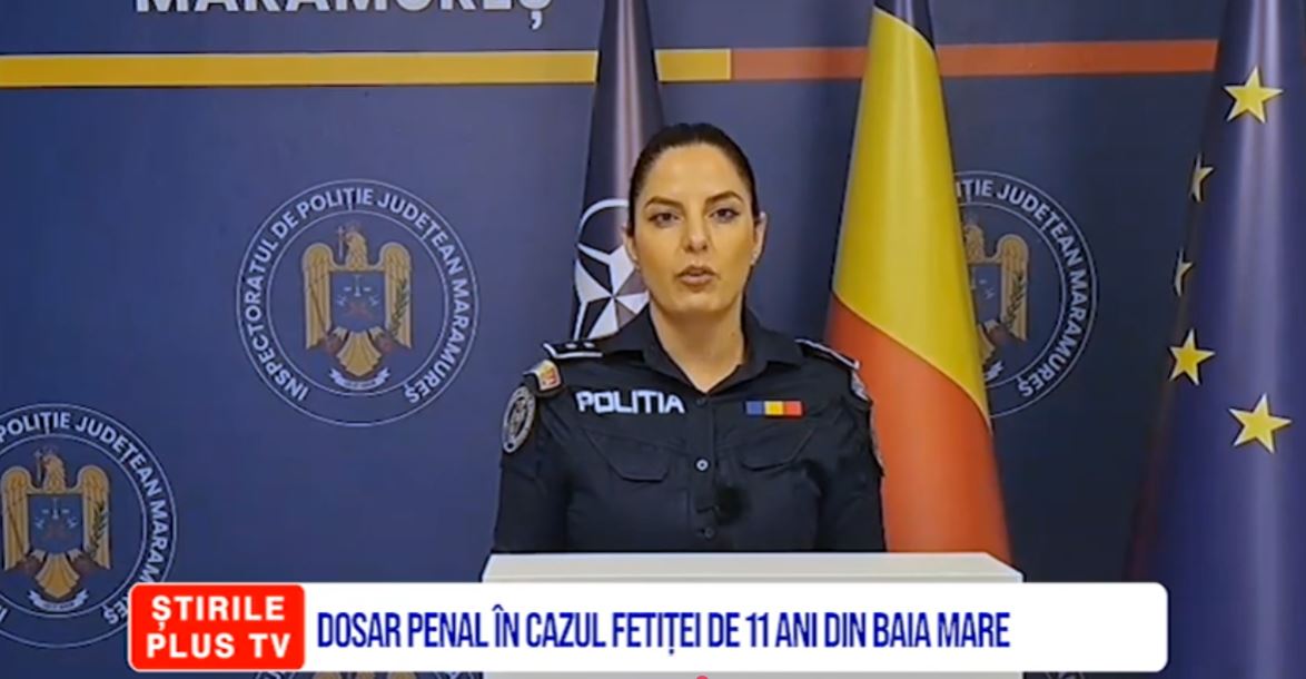 DOSAR PENAL ÎN CAZUL FETIȚEI DE 11 ANI DIN BAIA MARE