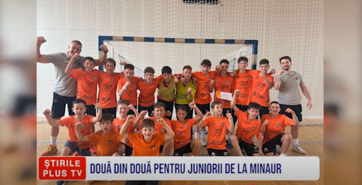 DOUĂ DIN DOUĂ PENTRU JUNIORII DE LA MINAUR