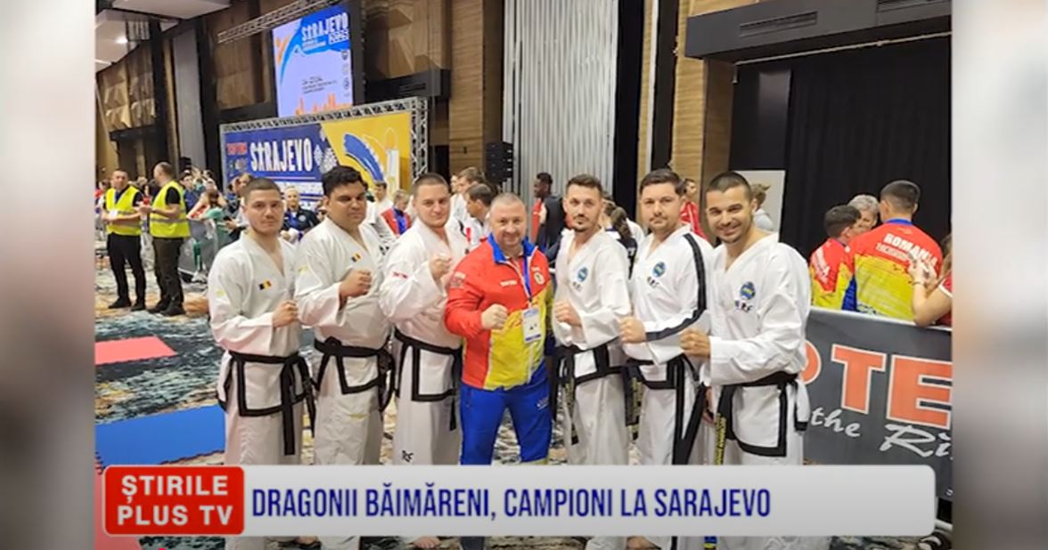 DRAGONII BĂIMĂRENI, CAMPIONI LA SARAJEVO