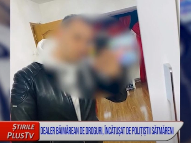 DEALER BĂIMĂREAN DE DROGURI, ÎNCĂTUȘAT DE POLIȚIȘTII SĂTMĂRENI