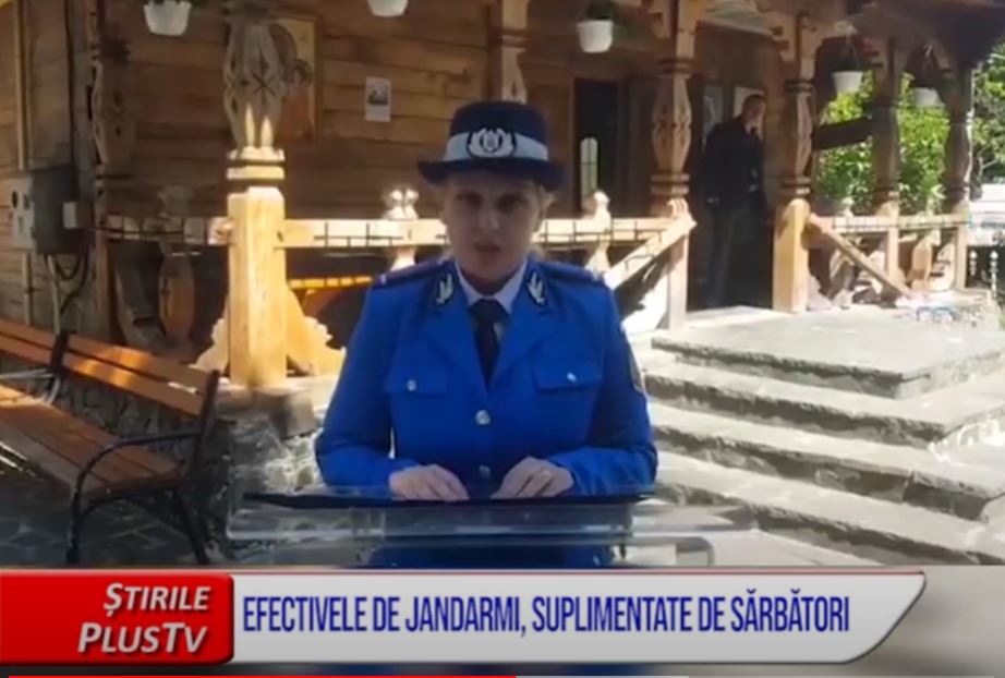 EFECTIVELE DE JANDARMI, SUPLIMENTATE DE SĂRBĂTORI