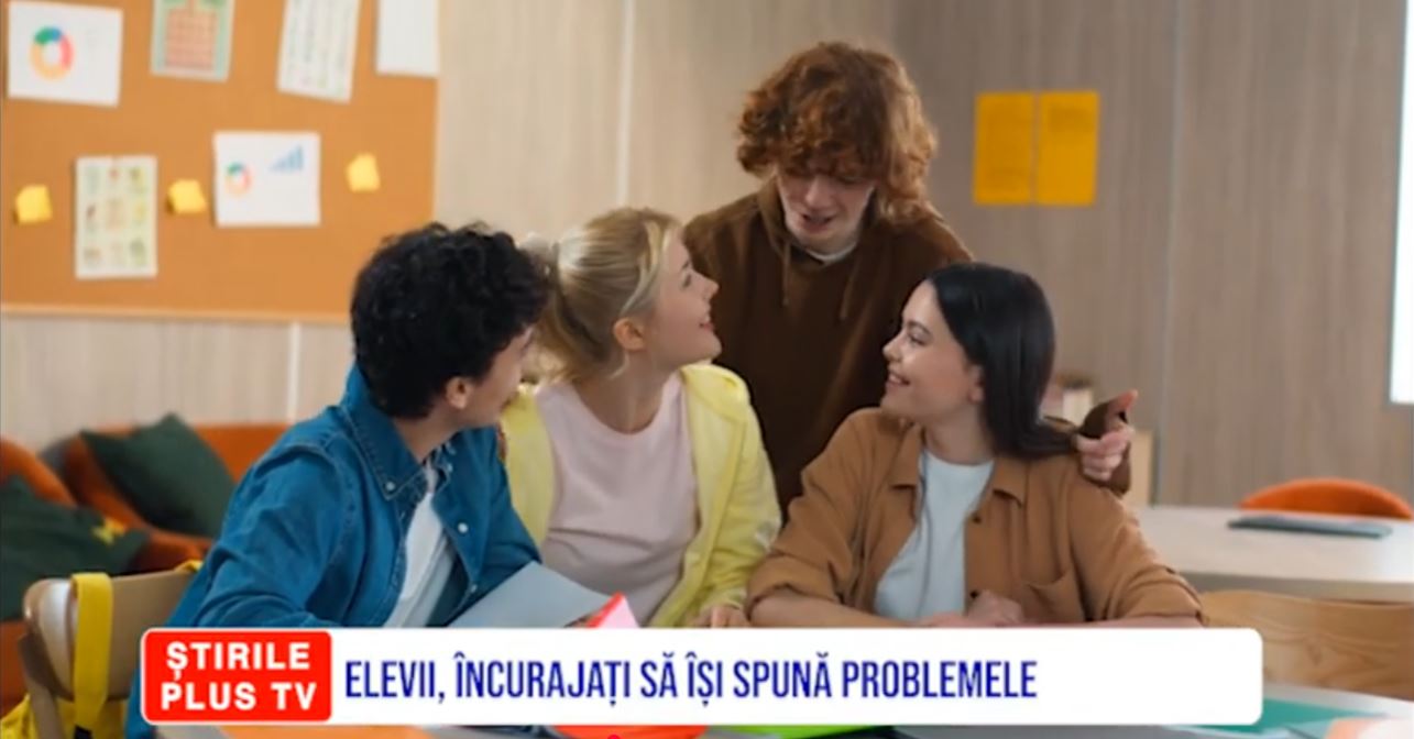 ELEVII, ÎNCURAJAȚI SĂ ÎȘI SPUNĂ PROBLEMELE