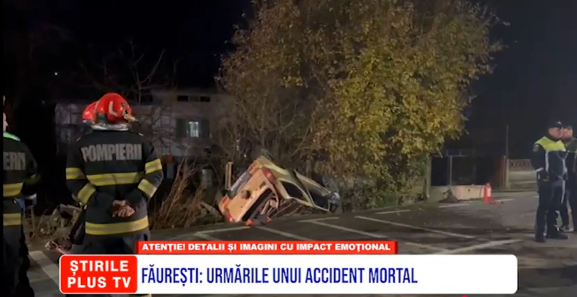 FĂUREȘTI: URMĂRILE UNUI ACCIDENT MORTAL