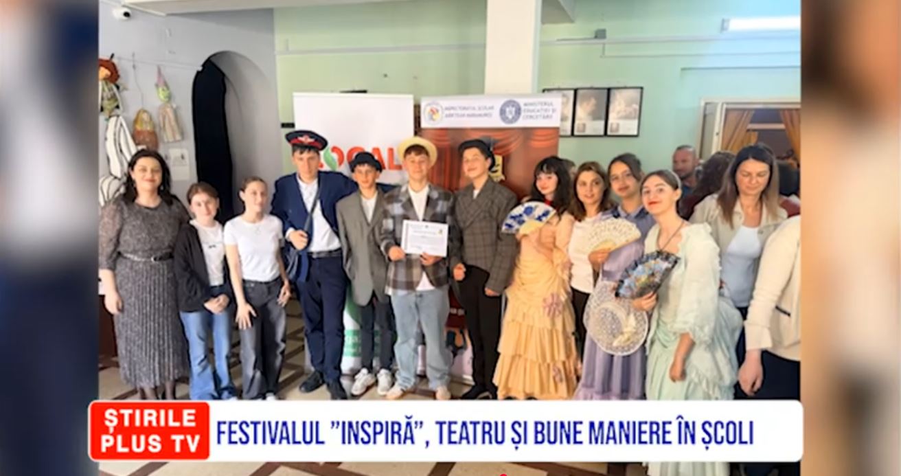 FESTIVALUL ”INSPIRĂ”, TEATRU ȘI BUNE MANIERE ÎN ȘCOLI