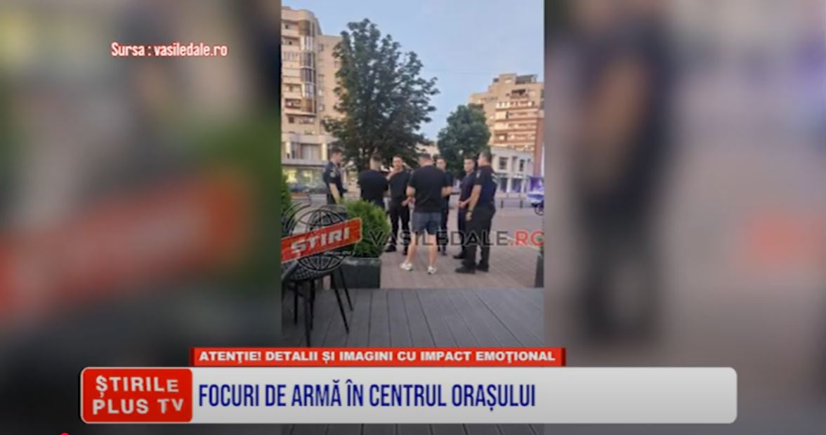 FOCURI DE ARMĂ ÎN CENTRUL ORAȘULUI
