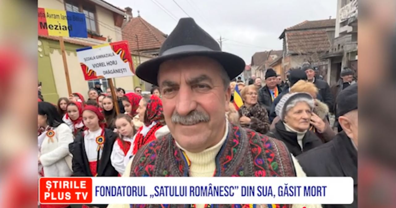 FONDATORUL „SATULUI ROMÂNESC” DIN SUA, GĂSIT MORT