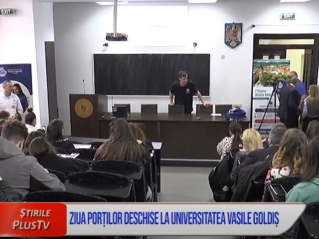 ZIUA PORȚILOR DESCHISE LA UNIVERSITATEA VASILE GOLDIȘ