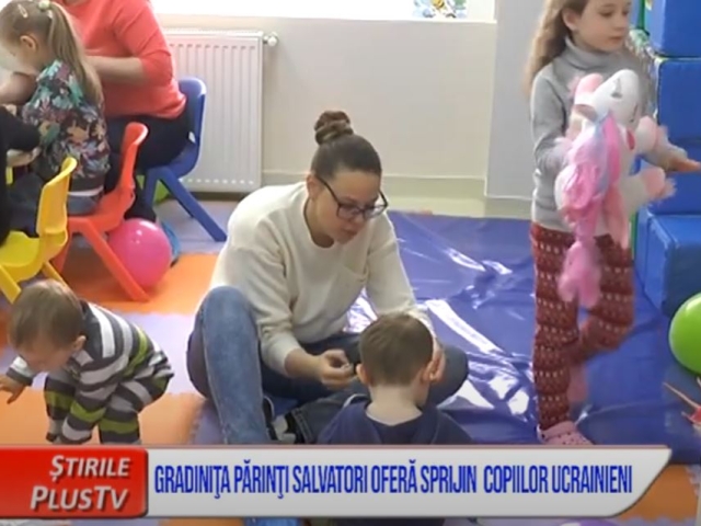 GRĂDINIȚA "PĂRINȚI SALVATORI" OFERĂ SPRIJIN COPIILOR UCRAINENI