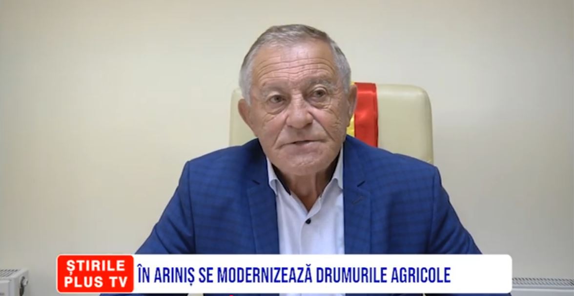 ÎN ARINIȘ SE MODERNIZEAZĂ DRUMURILE AGRICOLE