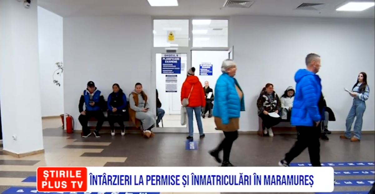 ÎNTÂRZIERI LA PERMISE ȘI ÎNMATRICULĂRI ÎN MARAMUREȘ
