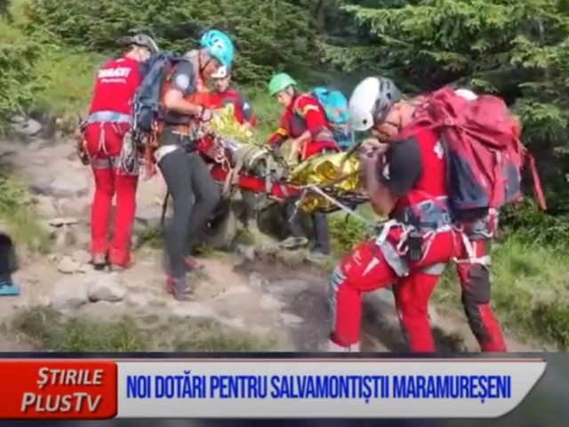 NOI DOTĂRI PENTRU SALVAMONTIȘTII MARAMUREȘENI